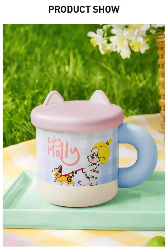 Serie Baby Molly e Baby Tabby – Coppa con orecchie di gatto