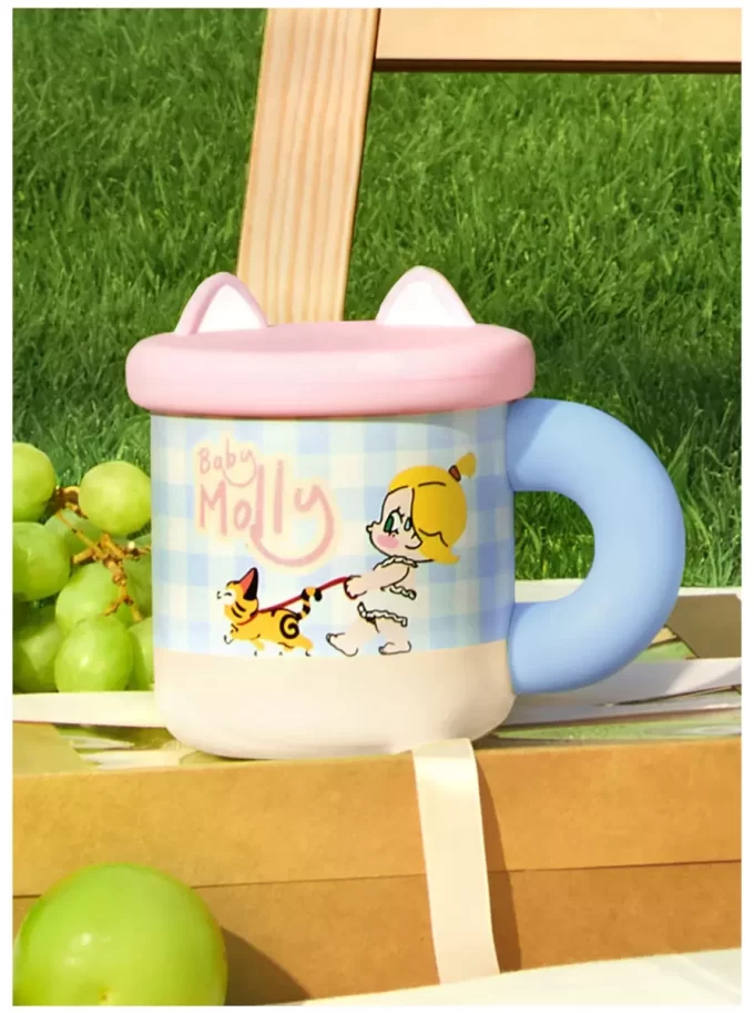 Serie Baby Molly e Baby Tabby – Coppa con orecchie di gatto