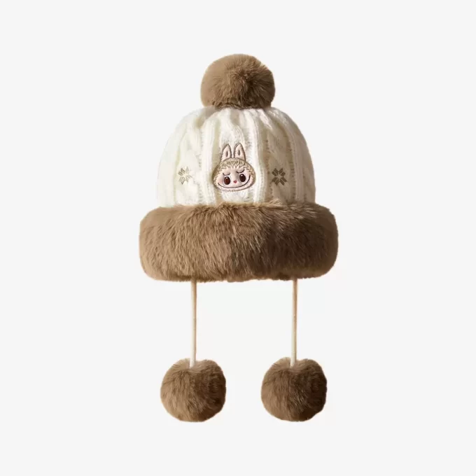 Serie calda e soffice per le feste – Cappello di peluche LABUBU Serie calda e soffice per le feste – Cappello di peluche LABUBU