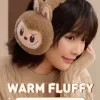 Serie calda e soffice per le feste – Paraorecchie in peluche LABUBU