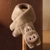 Serie calda e soffice per le feste – Sciarpa di peluche LABUBU