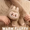 Serie calda e soffice per le feste – Sciarpa di peluche LABUBU