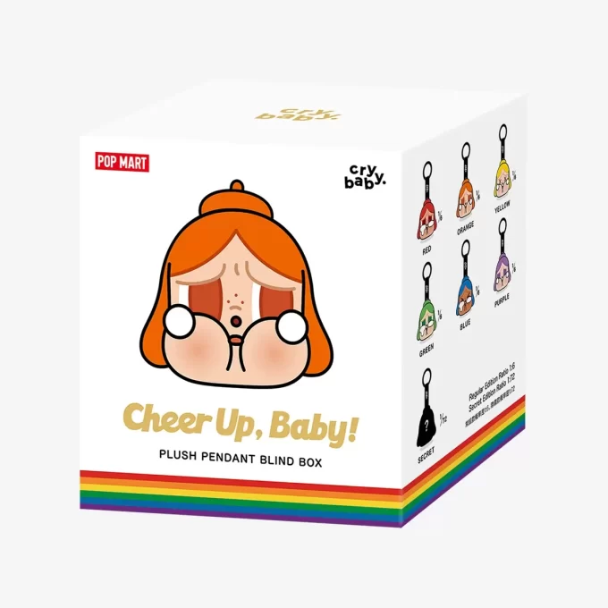 SERIE CRYBABY CHEER UP, BABY! – Ciondolo di peluche in scatola cieca