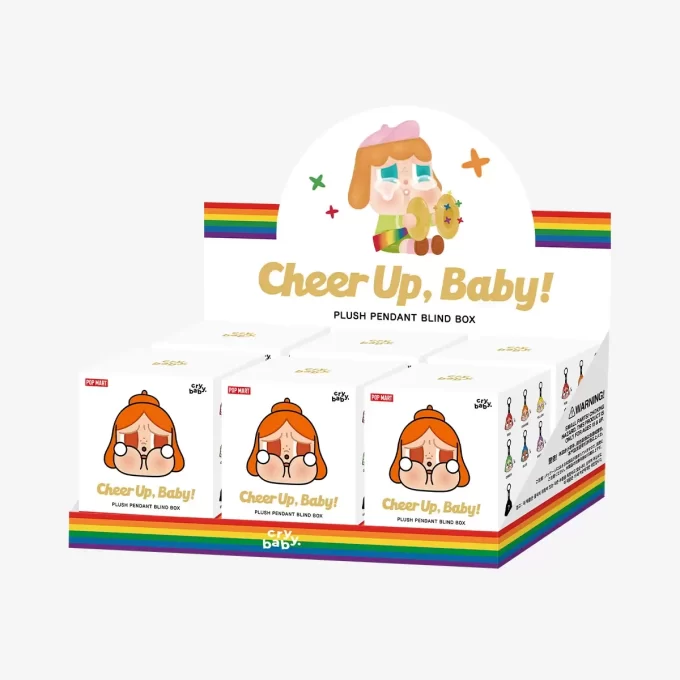 SERIE CRYBABY CHEER UP, BABY! – Ciondolo di peluche in scatola cieca