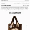 Serie di borse classiche – Borsa reversibile in peluche LABUBU