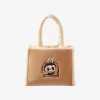 Serie di borse classiche – Borsa tote in peluche LABUBU (marrone)