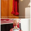 Serie di festeggiamenti per il nuovo anno di Wealthy Snake – Decorazione per porta in peluche LABUBU