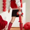 Serie di festeggiamenti per il nuovo anno di Wealthy Snake – Decorazione per porta in peluche LABUBU