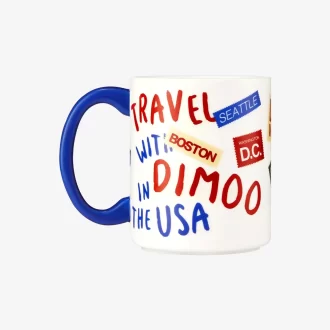 SERIE DIMOO VACANZE NEGLI USA – Tazza