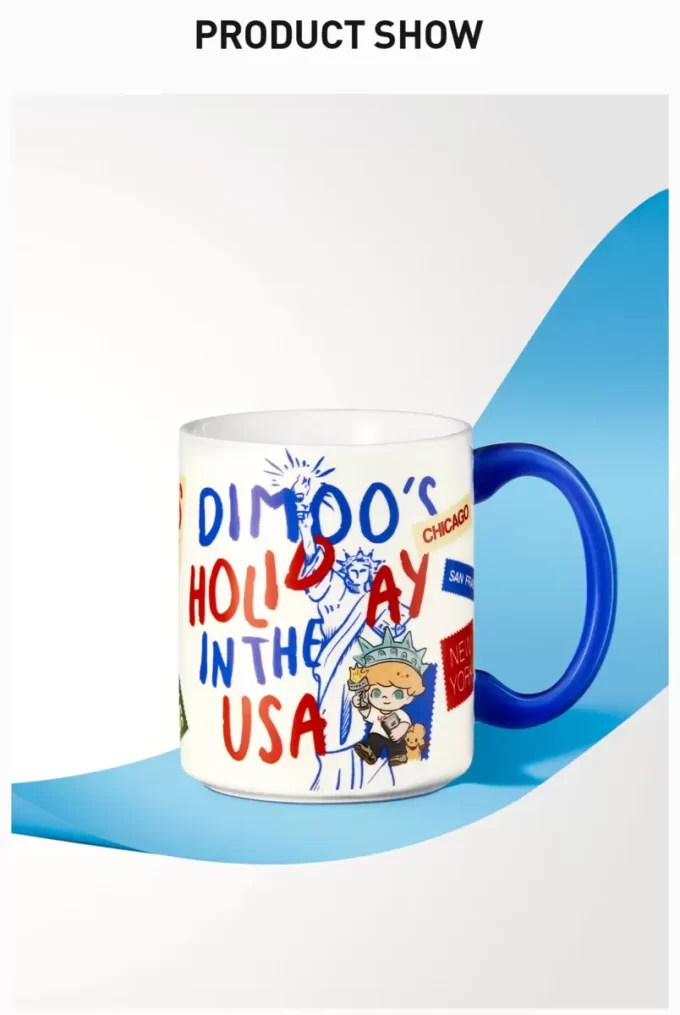 SERIE DIMOO VACANZE NEGLI USA – Tazza