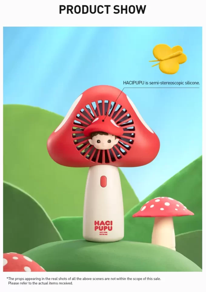 Serie HACIPUPU Avventure nei boschi – Ventilatore portatile