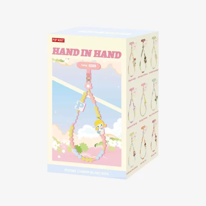 Serie Hand In Hand – Scatola cieca con ciondolo per telefono Serie Hand In Hand – Scatola cieca con ciondolo per telefono