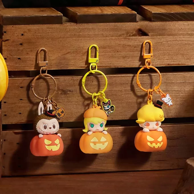 Serie Happy Halloween Party – Ciondolo zucca luminosa