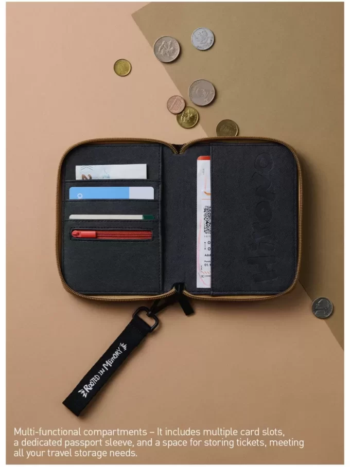 Serie Hirono Echo – Borsa per passaporto Serie Hirono Echo – Borsa per passaporto