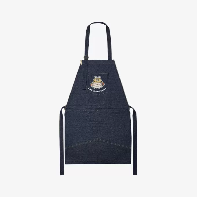 SERIE I MOSTRI CADONO NELLA NATURA SELVAGGIA – Borsa grembiule in denim