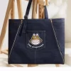 SERIE I MOSTRI CADONO NELLA NATURA SELVAGGIA – Borsa grembiule in denim