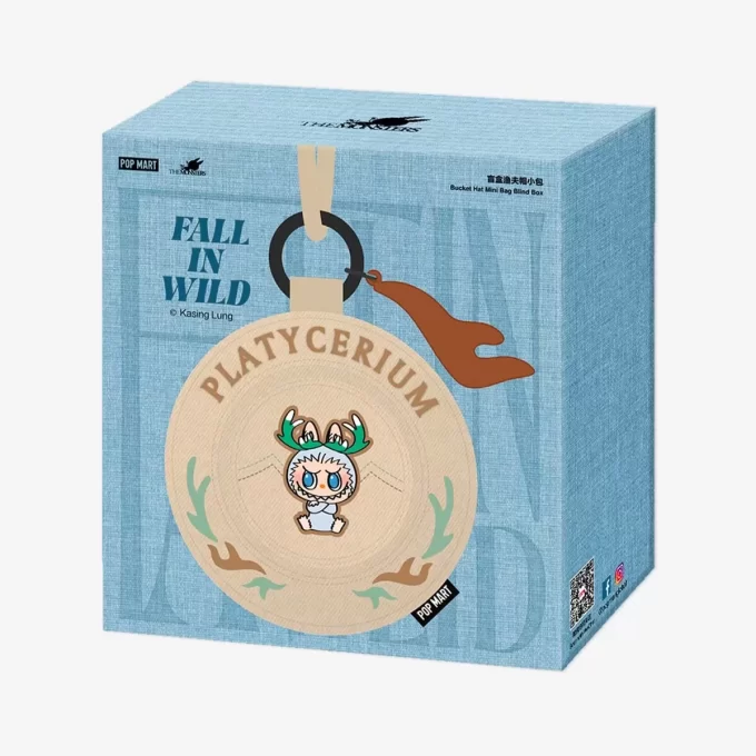 SERIE I MOSTRI CADONO NELLA NATURA SELVAGGIA – Mini borsa con cappello a secchiello e scatola portaoggetti SERIE I MOSTRI CADONO NELLA NATURA SELVAGGIA – Mini borsa con cappello a secchiello e scatola portaoggetti