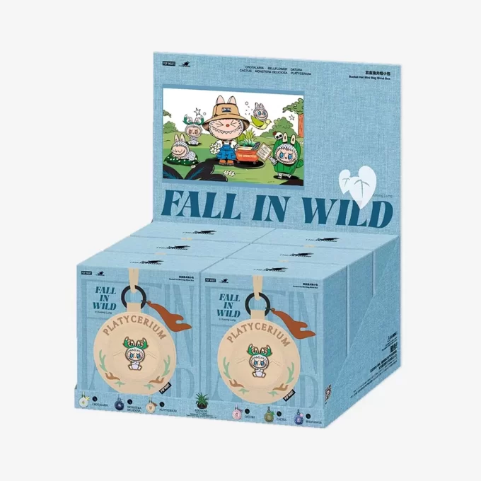 SERIE I MOSTRI CADONO NELLA NATURA SELVAGGIA – Mini borsa con cappello a secchiello e scatola portaoggetti SERIE I MOSTRI CADONO NELLA NATURA SELVAGGIA – Mini borsa con cappello a secchiello e scatola portaoggetti