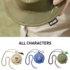 SERIE I MOSTRI CADONO NELLA NATURA SELVAGGIA – Mini borsa con cappello a secchiello e scatola portaoggetti SERIE I MOSTRI CADONO NELLA NATURA SELVAGGIA – Mini borsa con cappello a secchiello e scatola portaoggetti