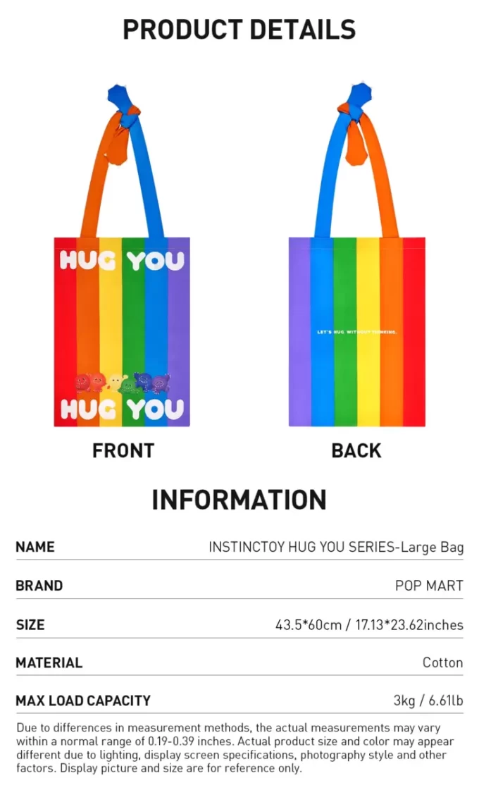 SERIE INSTINCTOY HUG YOU – Borsa grande