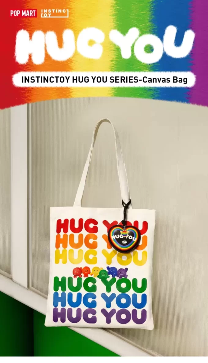 SERIE INSTINCTOY HUG YOU – Borsa in tela