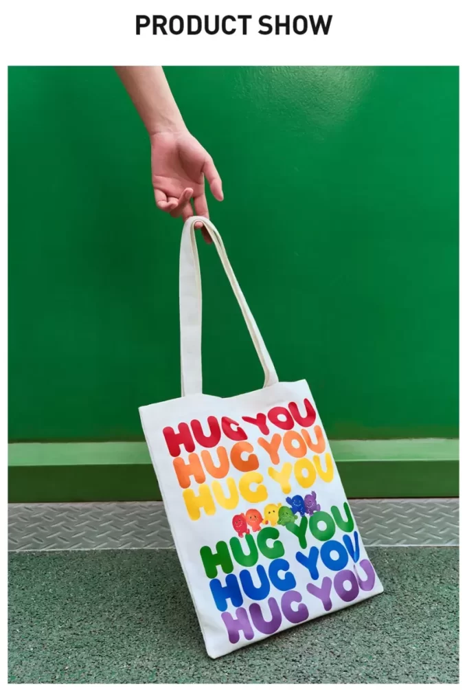 SERIE INSTINCTOY HUG YOU – Borsa in tela