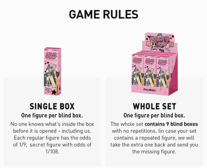 Serie Peach Riot Rush Hour – Ciondolo Blind Box