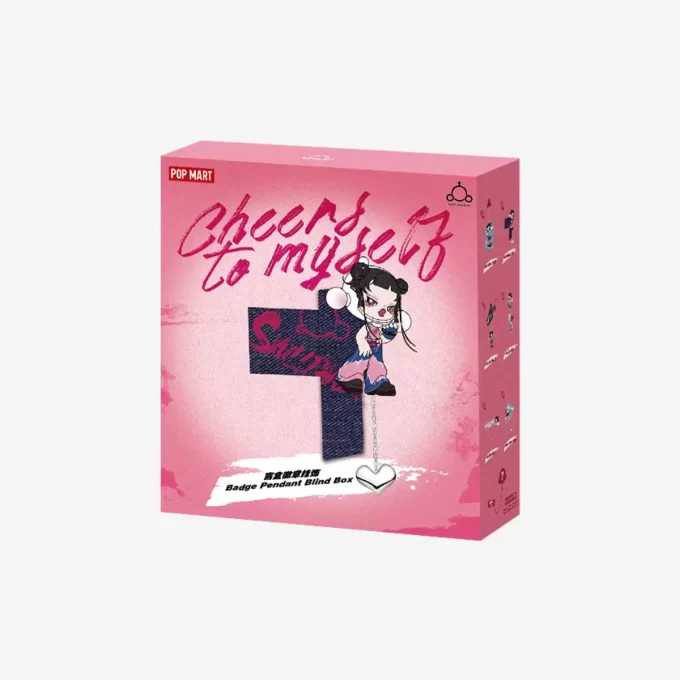 SERIE SKULLPANDA CHEERS TO MYSELF – Ciondolo con distintivo in scatola cieca SERIE SKULLPANDA CHEERS TO MYSELF – Ciondolo con distintivo in scatola cieca