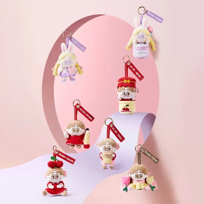 Serie Standard Love Dance Daily Work – Ciondolo in peluche in scatola cieca