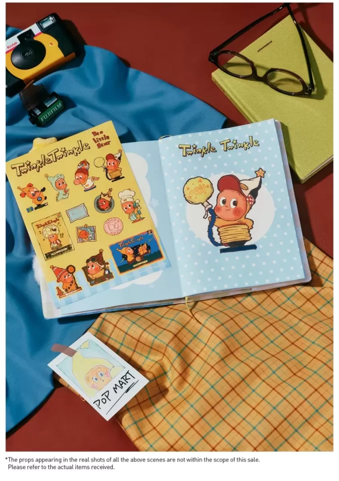 Serie Twinkle Twinkle Be A Little Star – Manuali di peluche