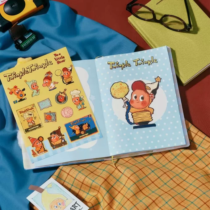 Serie Twinkle Twinkle Be A Little Star – Manuali di peluche