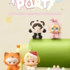 Set di fibbie decorative per pigiama party con particelle carine e bolle
