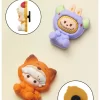 Set di fibbie decorative per pigiama party con particelle carine e bolle