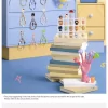 Set di fibbie decorative per pigiama party con particelle carine e bolle