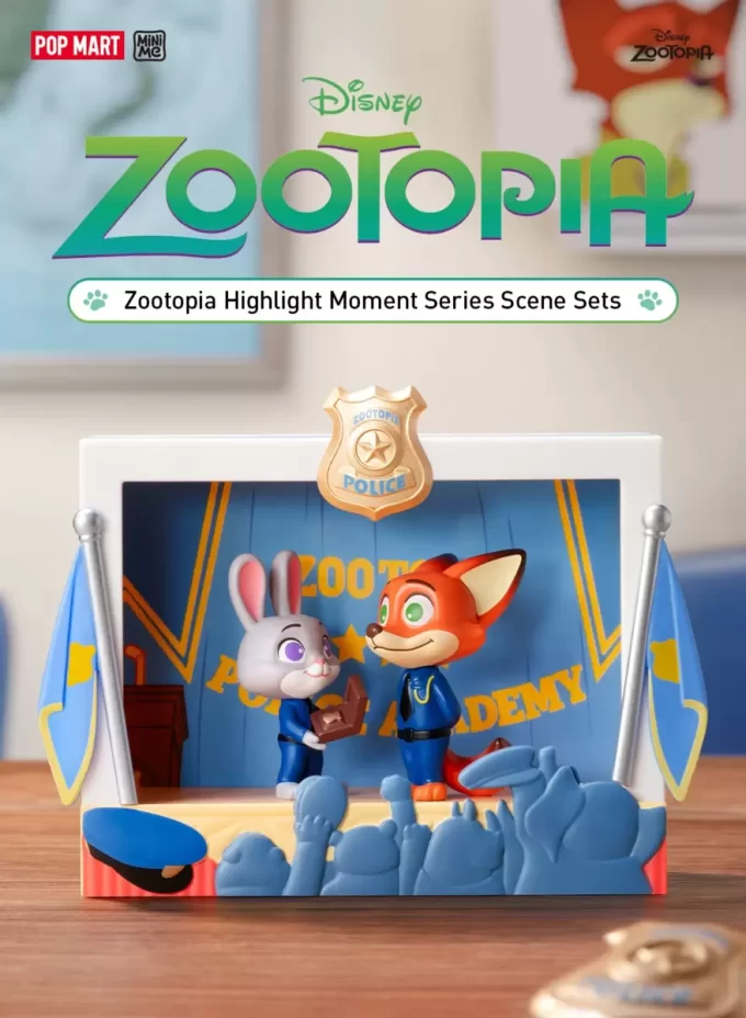 Set di scene della serie Momenti salienti di Zootropolis Set di scene della serie Momenti salienti di Zootropolis