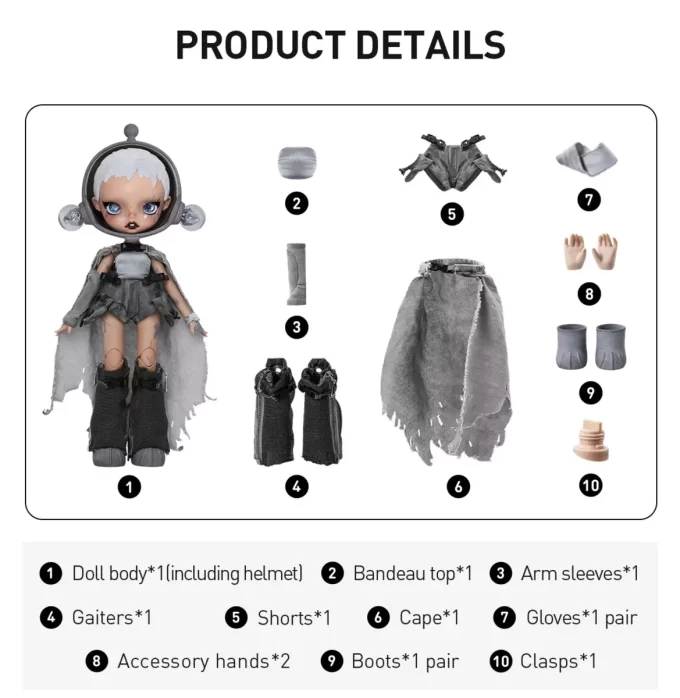 SKULLPANDA × HAMCUS 1/6 Action Figure SKULLPANDA × HAMCUS 1/6 Action Figure