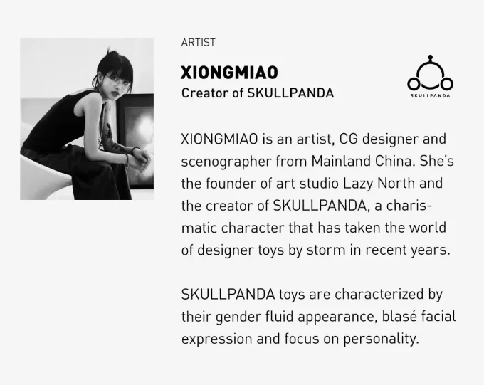 SKULLPANDA OOTD Figurina Glaring