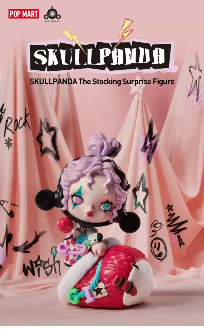 SKULLPANDA La figura a sorpresa della calza SKULLPANDA La figura a sorpresa della calza
