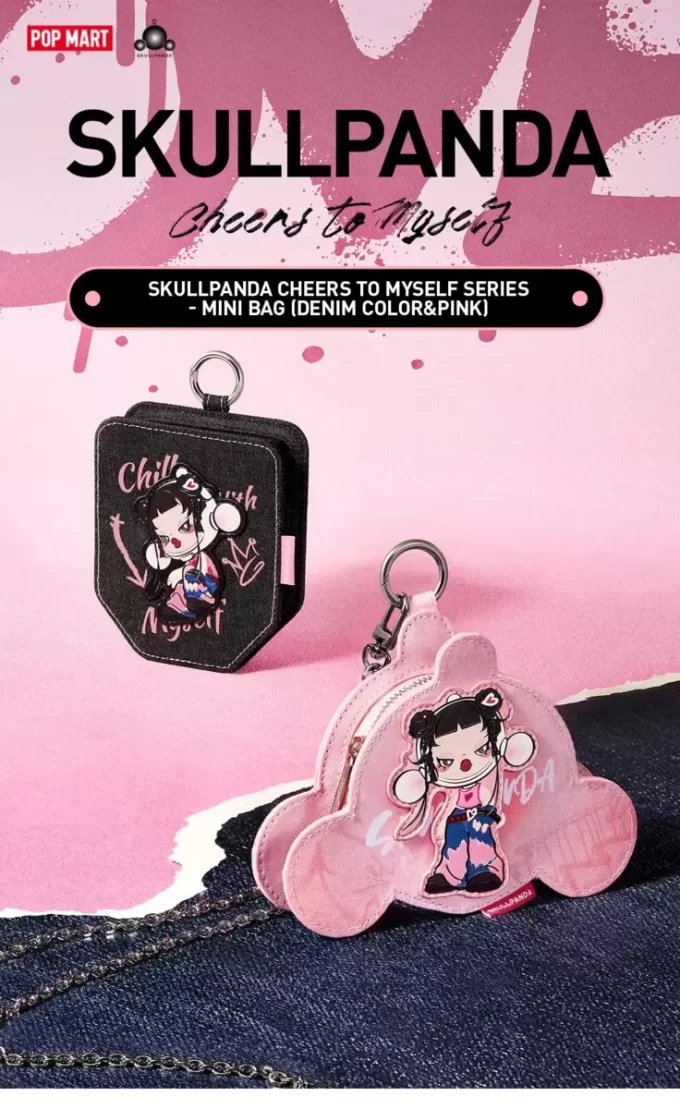 SKULLPANDA SERIE CHEERS TO MYSELF – Mini borsa