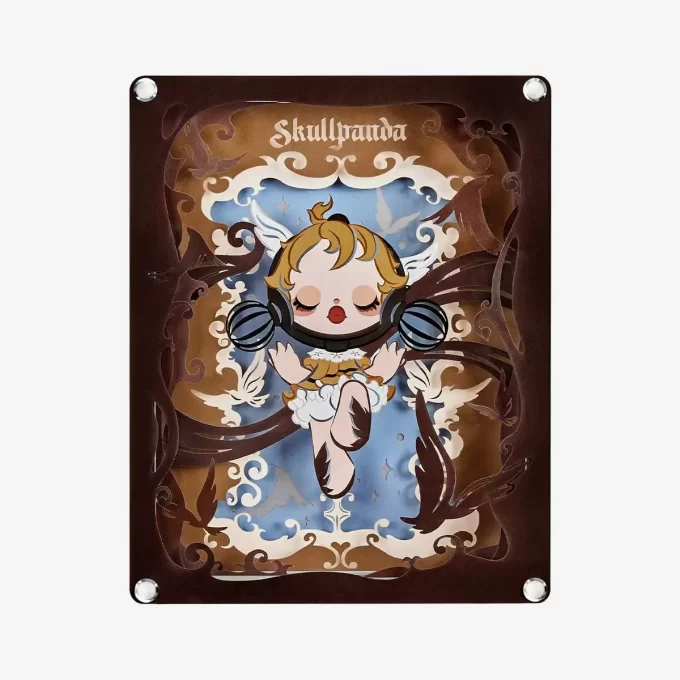 SKULLPANDA Serie Immagine della Realtà – Lampada di carta (versione colorata)