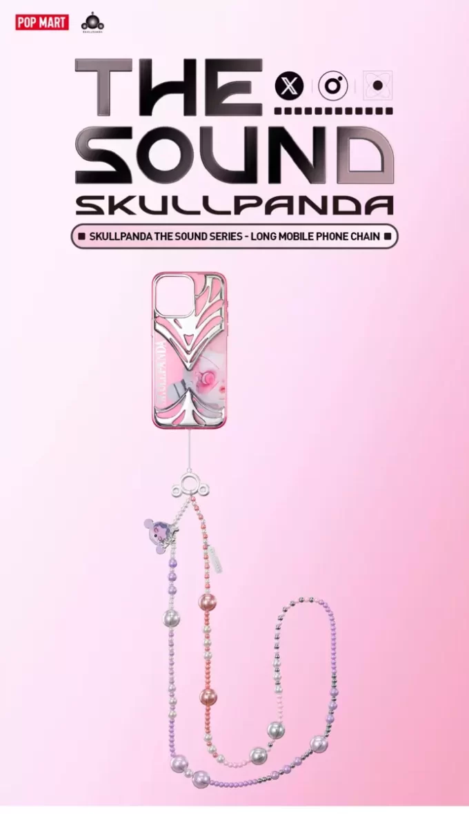SKULLPANDA The Sound Series Catena lunga per cellulare