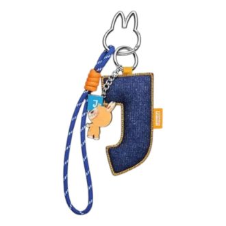 Spilla Labubu per ciondolo con lettera d’amore “J”