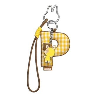 Spilla Labubu per ciondolo con lettera d’amore “P”