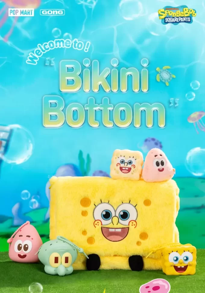 SpongeBob – Supporto per cellulare con slip da bikini