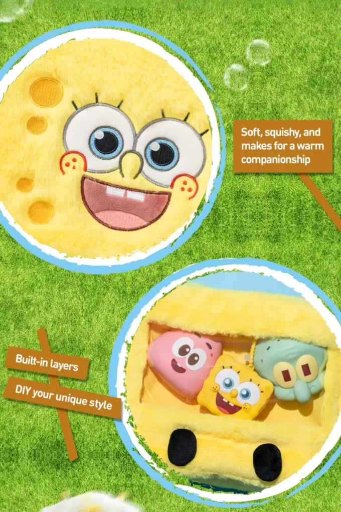 SpongeBob – Supporto per cellulare con slip da bikini