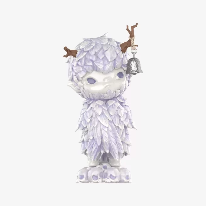 Statuetta in ceramica a forma di piuma di Hirono