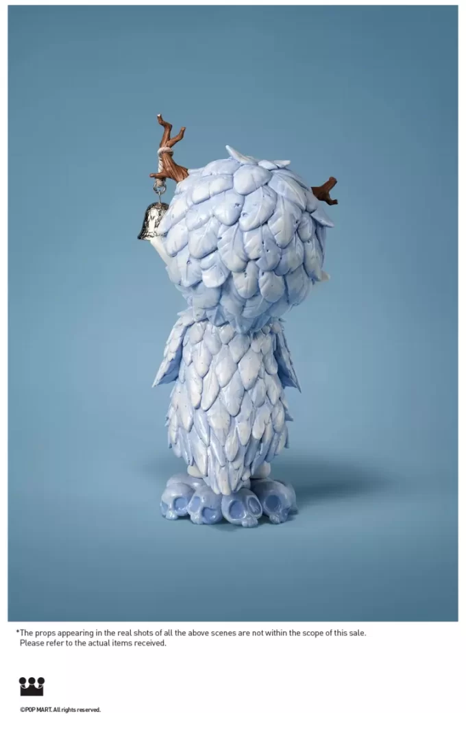Statuetta in ceramica a forma di piuma di Hirono