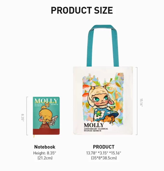 Statuette MOLLY Anniversary Classical Retro 2 Series – Borsa in tela