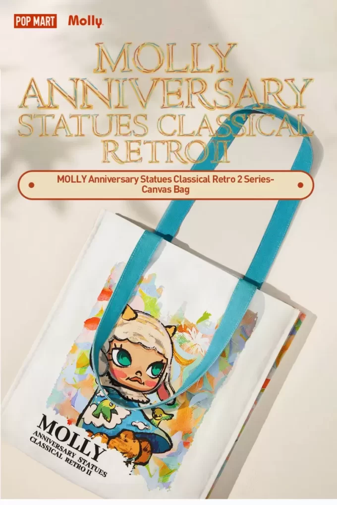 Statuette MOLLY Anniversary Classical Retro 2 Series – Borsa in tela