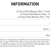 Statuette Western Riot di Lil Peach Riot